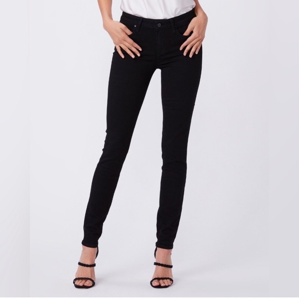 Paige Verdugo Ultra Skinny Jeans Black Size 26
